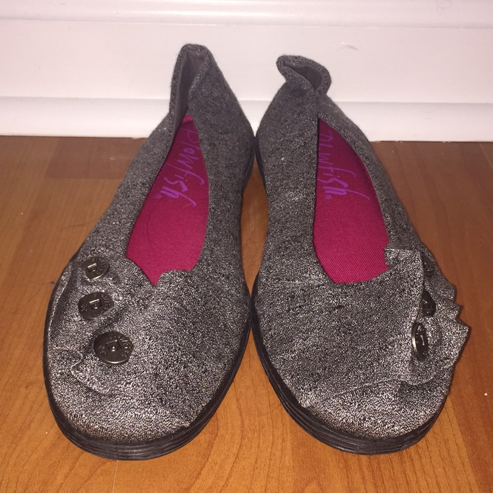 Grey flats